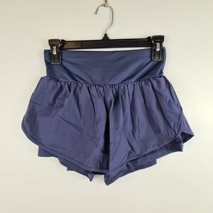 CADMUS 2 in 1 Women's Workout Shorts Small Navy Blue Athletic‎ Running Skort